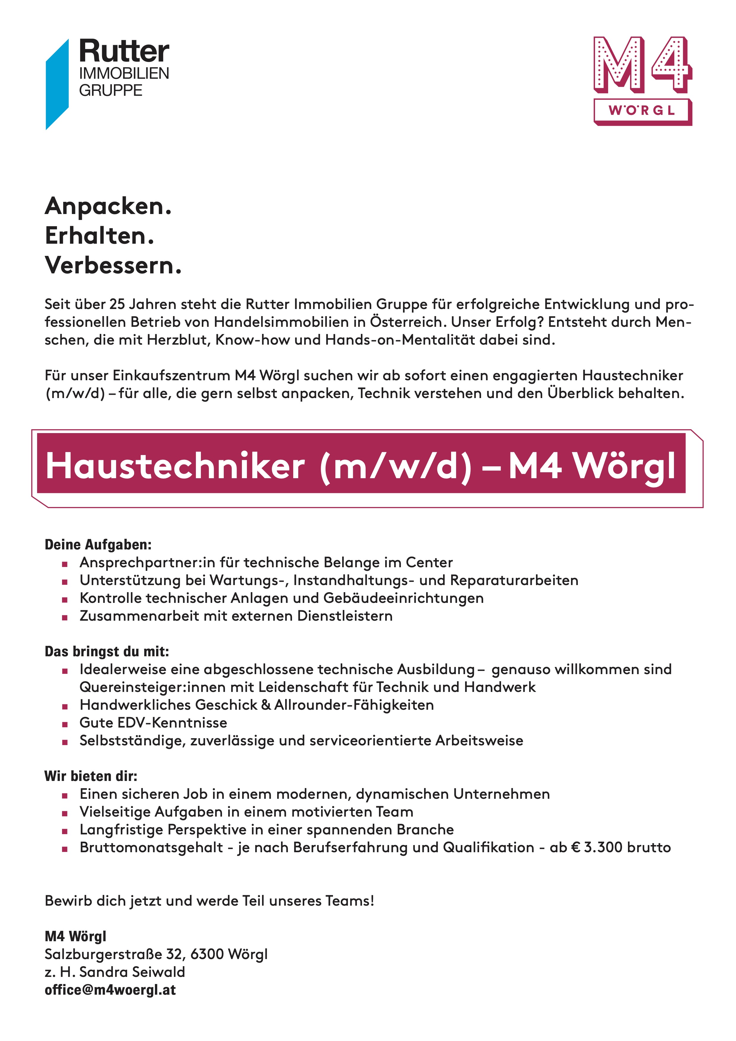 M4 Haustechnik Job 2025
