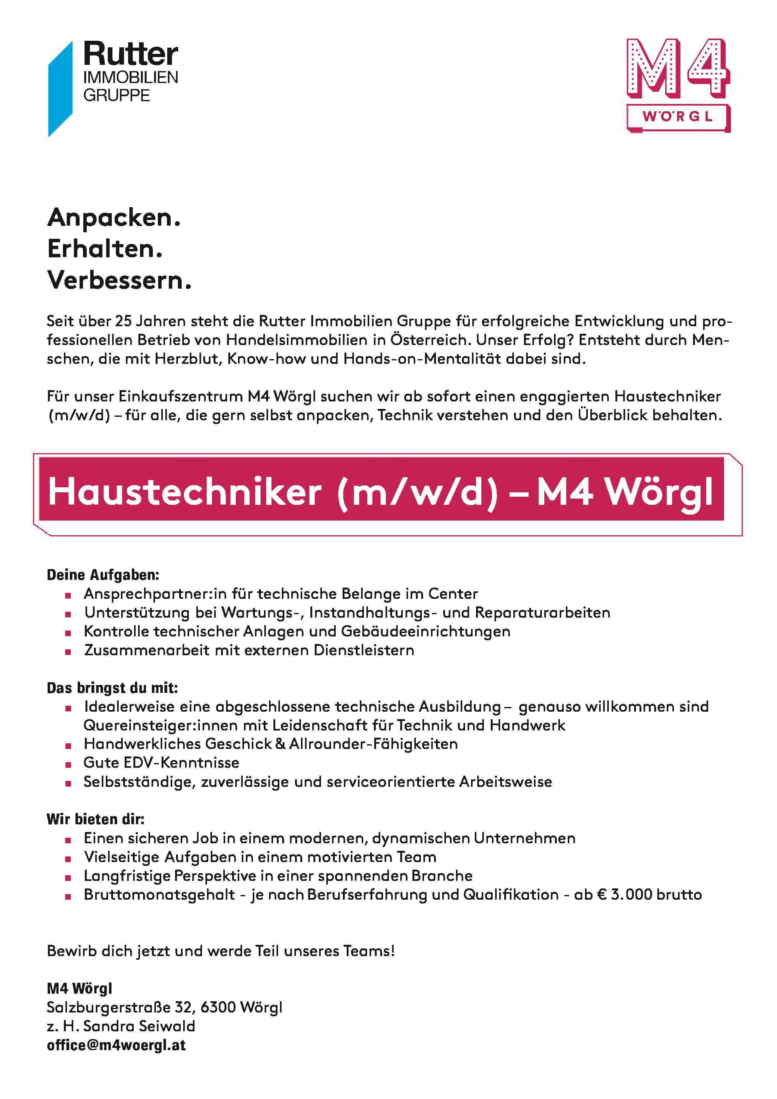 M4 Haustechnik Job 2026